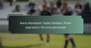 Mario Mandžukić: Radici familiari, Prime aspirazioni, Percorso personale